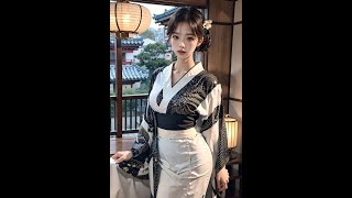 AI LOOKBOOK kimono 기모노 着物 [4k Ai]