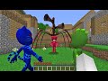 Mutant Spider Sirenhead vs PJ Masks.EXE in Minecraft - Coffin Meme