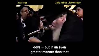 Lubavitcher Rebbe: "Dancing During the Nine Days?" RebbeDaily #3630