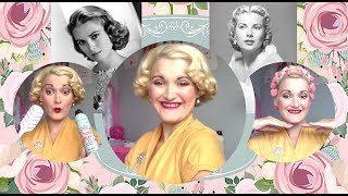 Vintage Brushout #13: Grace Kelly! | 1950s Old Hollywood Hair Tutorial [CC]