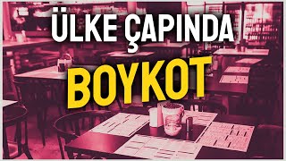 KAFE VE RESTORANLARA BOYKOT GELİYOR | PODCAST