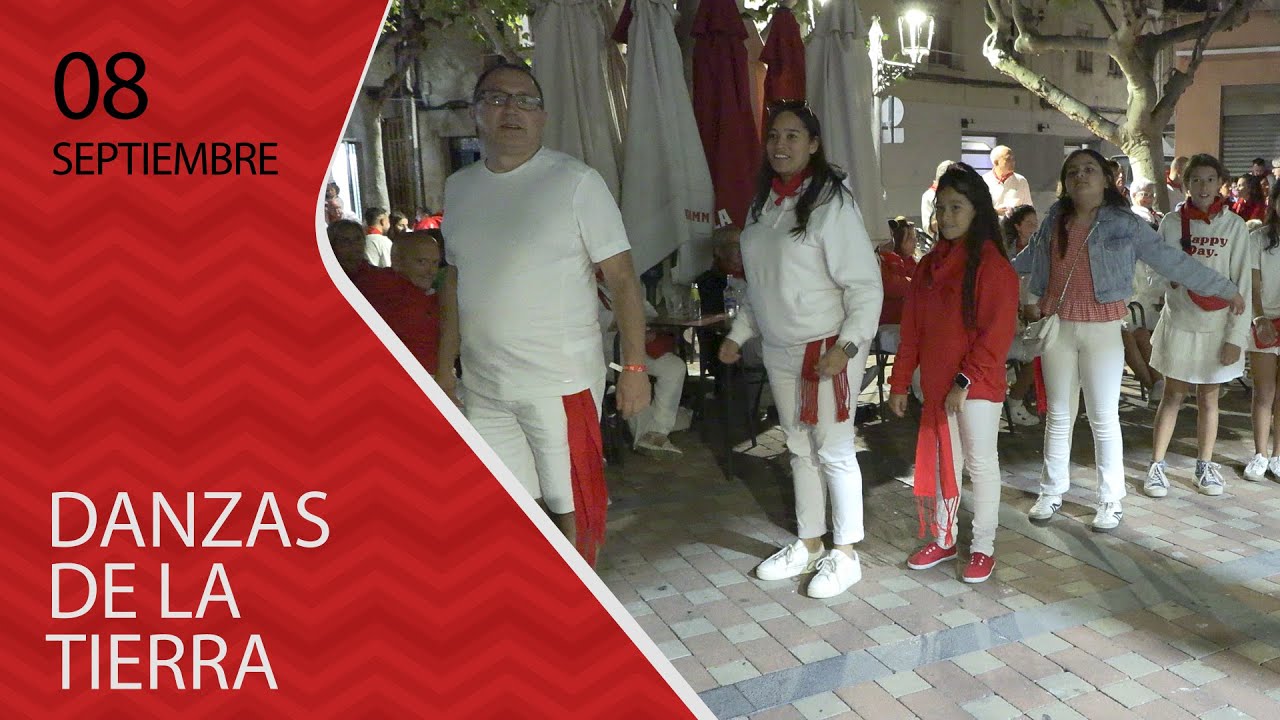 Fiestas de Cintruénigo 8 de septiembre DANZAS de la TIERRA