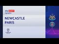 Newcastle-Psg 4-1: gol e highlights | Champions League