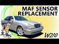 Mercedes-Benz W210 E-Class MAF Sensor Replacement