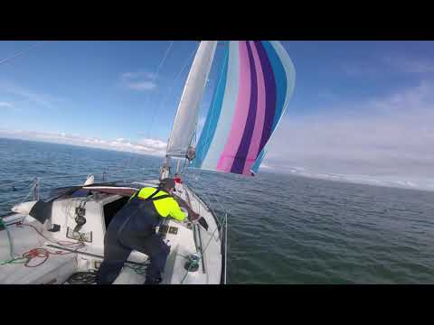#31 | Février | Croisière jour 2 | SPI BAIE DE QUIBERON | PETOLE | Dufour 3800