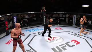 GSP vs Nick Diaz EA UFC 3 KTFO