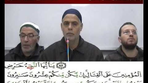 إملاء سورة  الأنفال الآيات من 61 إلى 76