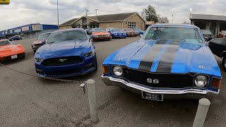 Maple Motors SNEAK PEEK 10/29/23 Muscle Car Lot Inventory Update Walk Around USA Hot Rods