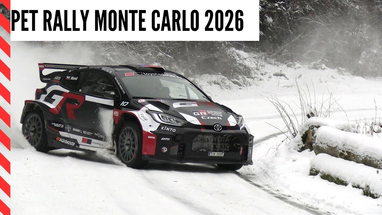 Mareš - Bucha | PET Rally Monte Carlo 2026 | ACCR - Toyota Dolák | Toyota Gazoo Racing Czech