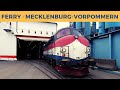 Ferry MECKLENBURG-VORPOMMERN, Trelleborg, Väte, loco MY 1157 shunting train (Stena Line)