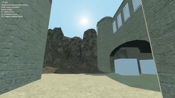 (Godot 3.5) Testing Dust2 in my game