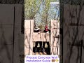 Precast Concrete Wall Installation Guide 🧱👇