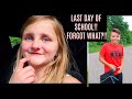 LAST DAY OF SCHOOL | FORGOT HER PUMP AT SCHOOL