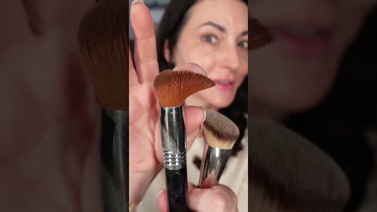 Comparing the BK BEAUTY 101 Foundation Brush to the Sigma F47 brush