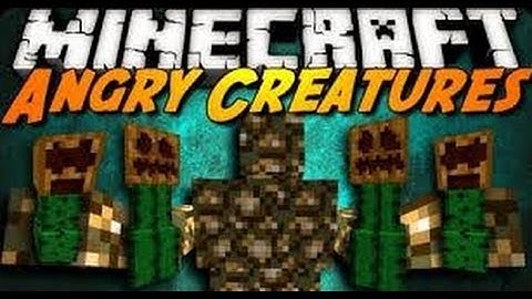 Minecraft mod review:Angry creatures