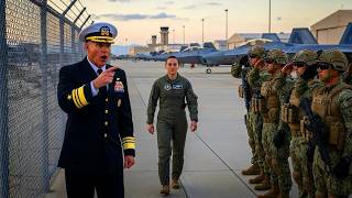 The Admiral Ordered Her Off Base — Then Froze When Her F 22 Call Sign Made Every SEAL Salute