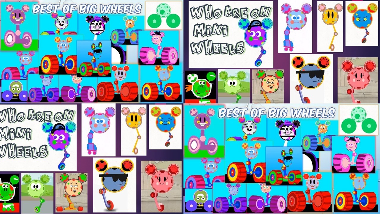 Big Wheels VS Small Wheels Collection