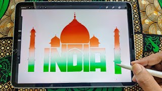 India graffiti Digital Art with Procreate in ipad pro screenshot 4