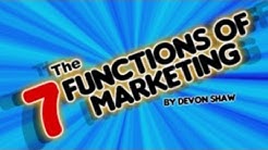The 7 Functions Of Marketing 
