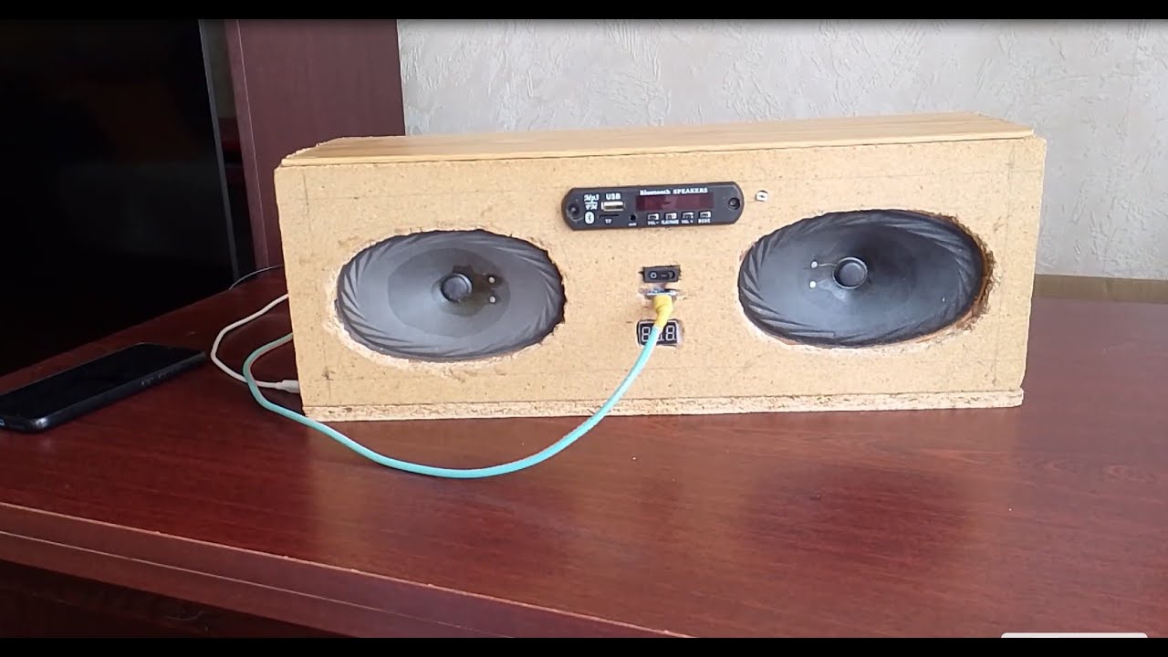 Самодельная блютуз колонка с приемником