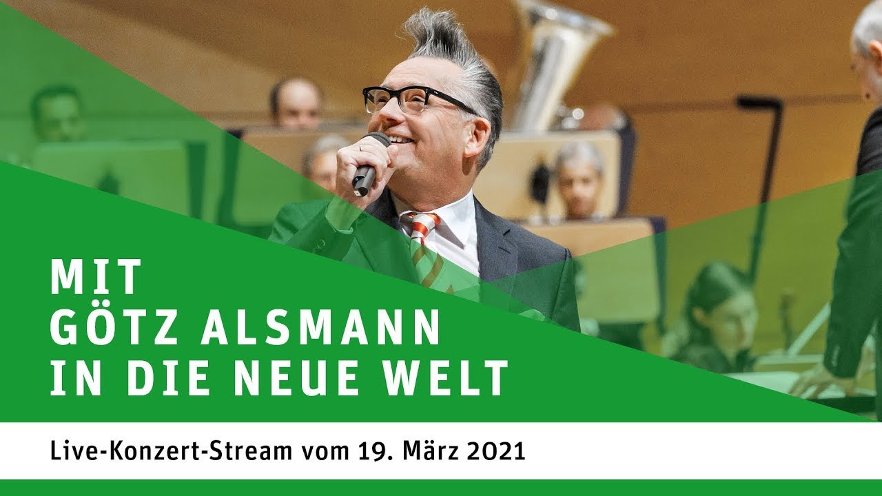 Live aus der Philharmonie Essen: Mit Götz Alsmann in die Neue Welt