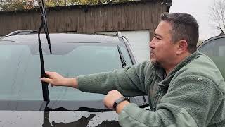 kia Telluride wiper blade replacement and wiper blades into service mode