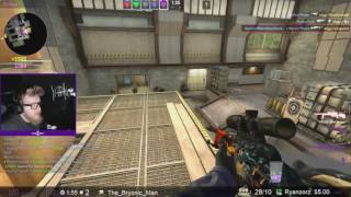 fl0m 180 No Scope Through Smoke