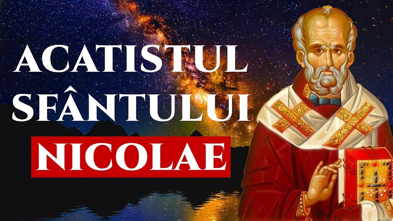 🔴 Acatist către Sfântul Nicolae – Grabnic Ajutător în Necazuri și Primejdii