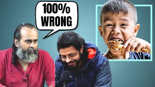 Forcing Veganism on baby is not cool | Acharya Prashant | Reaction Video | Bad Parents