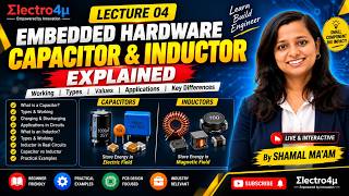Information Embedded Hardware Lecture 04 | Capacitor & Inductor Explained | Working, Types & Applications Update