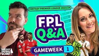 FPL PRE-SEASON LIVE Q&A |  @FPLBlackBox  (Az) &  @FPLFamily  (Sam) | Fantasy Premier League 23/24