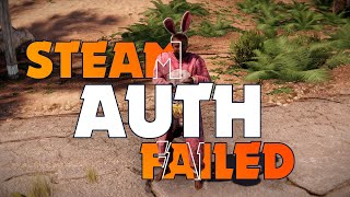 STEAM AUTH FAILED RUST | RUST