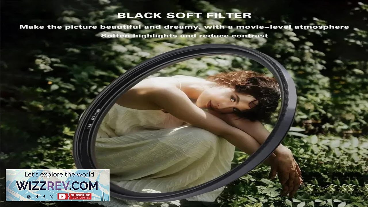 Фильтры для объектива Black Mist 1 4 Black Soft Camera Lens Filters 49 мм 52 мм 55 мм 58 мм