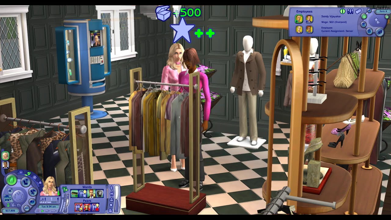 Sims 2 Business Challenge: $100,000 Goal (no commentary gameplay)