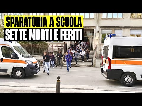 Video ULTIM'ORA STRAGE IN UNA SCUOLA: STUDENTE SPARA. 7 MORTI, POCO PRIMA AVEVA UCCISO I NONNI