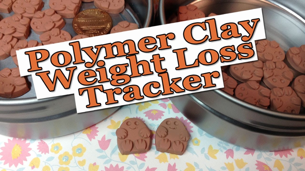 DIY Polymer Clay Weight Loss Tracker YouTube
