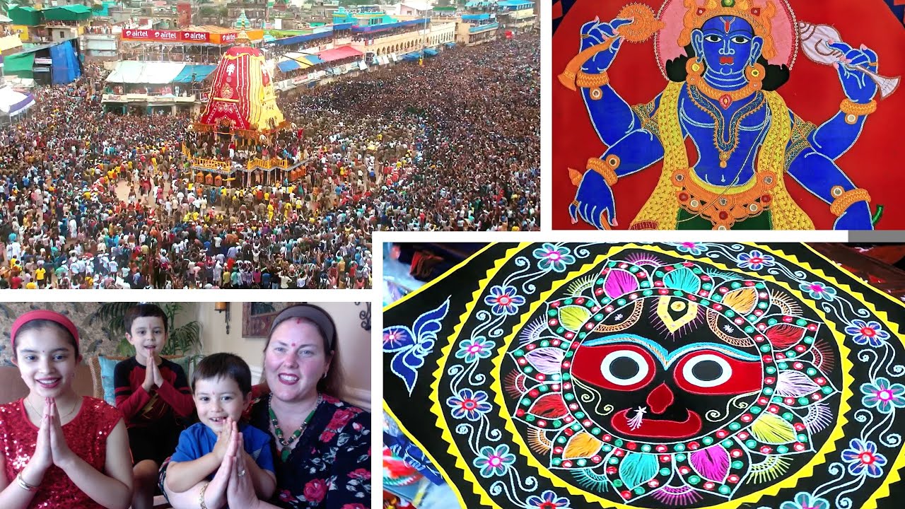 Culture of Odisha   Ranga Jadugara  Happy Jagannath Rath Yatra  Americans Reaction
