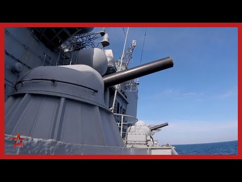 Сила артиллерии: как показали себя орудия крейсера «Москва» на учениях в Черном море