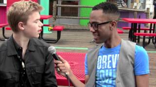 Kenton Duty opens up about a creepy Twitter incident.