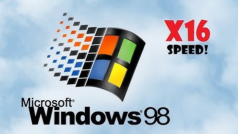 Windows 98 Install Timelapse