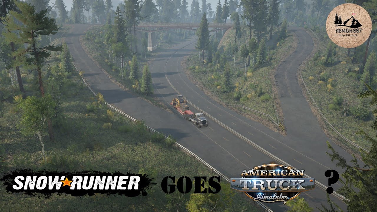 Snowrunner - A New Remoh667 Mod Map Project In The Works - YouTube