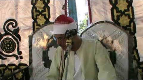 القارئ احمد حامد السلكاوى ربع العصر بيلا  4 9 2018 تصوير رضا قابيل