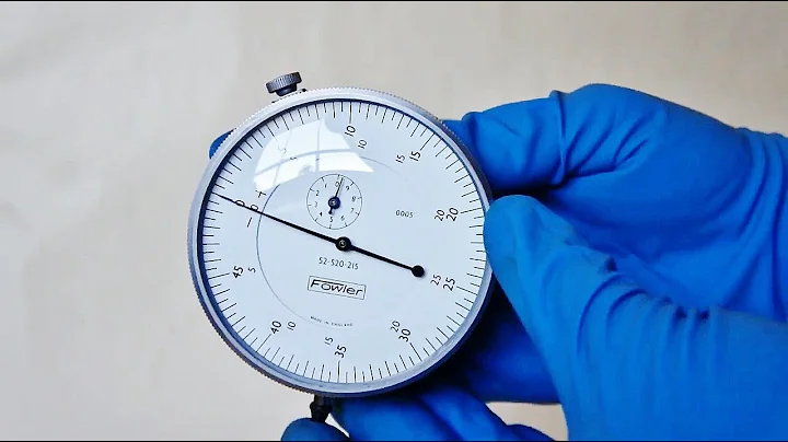 FOWLER Dial Indicator .0005” Graduations 52-520-215