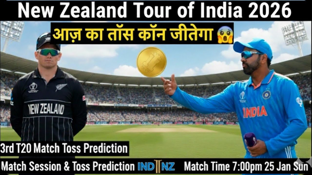 India vs New Zealand toss prediction II Ind vs Nz toss prediction 3rd t20 match 2026
