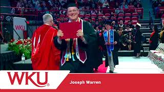 Gus WKU 5-8-26 diploma
