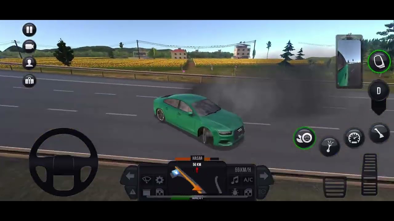 Street Monster in Green: Audi S7 #audis7 #audi #zuuks #driftgamer #driftcar #fypviralシ 