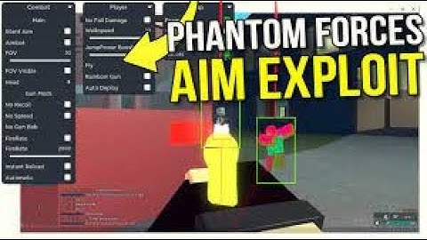 Phantom Forces Hacking | They couldnt kick me!|