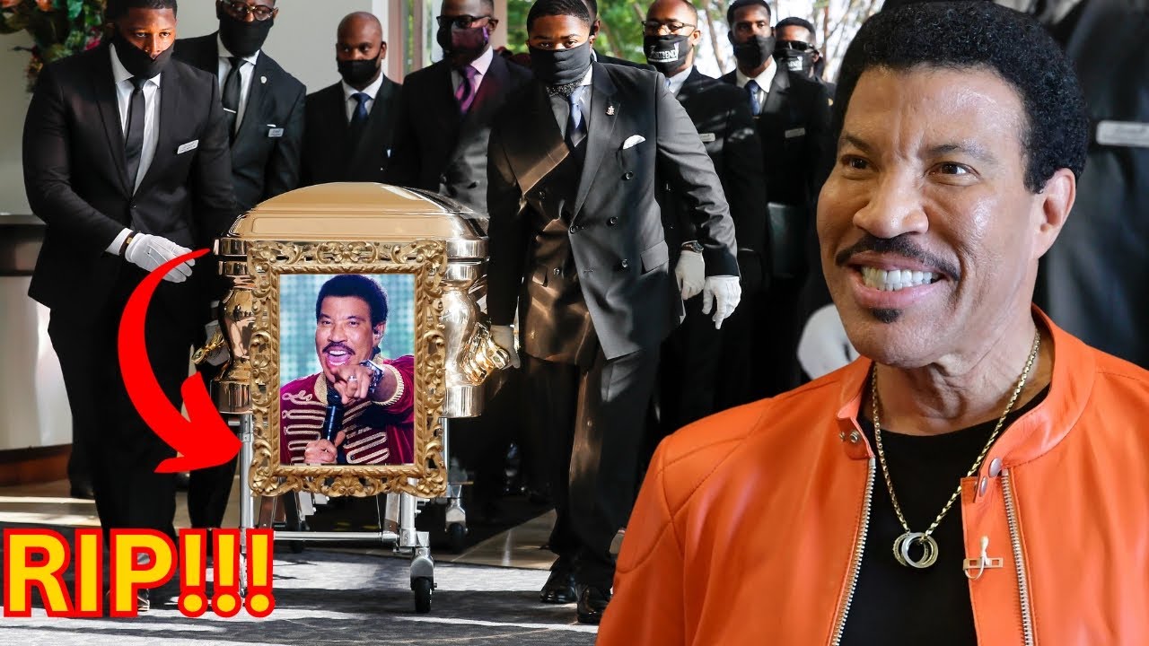 Can't hold back tears at the legendary actor Lionel Richie funeral, goodbye and rest. - YouTube