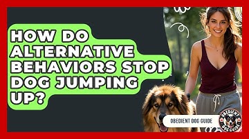 How Do Alternative Behaviors Stop Dog Jumping Up? - Obedient Dog Guide