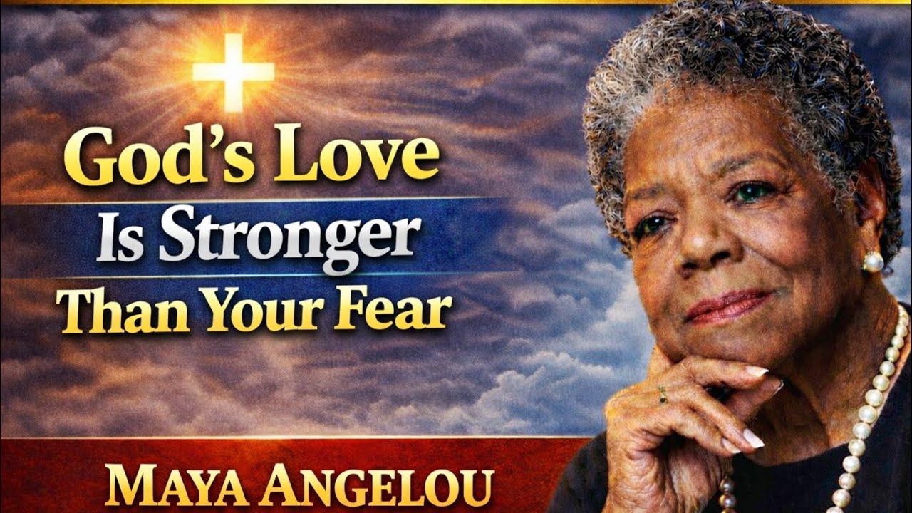 God’s Love Is Stronger Than Your Fear | Maya Angelou | Motivational Speech